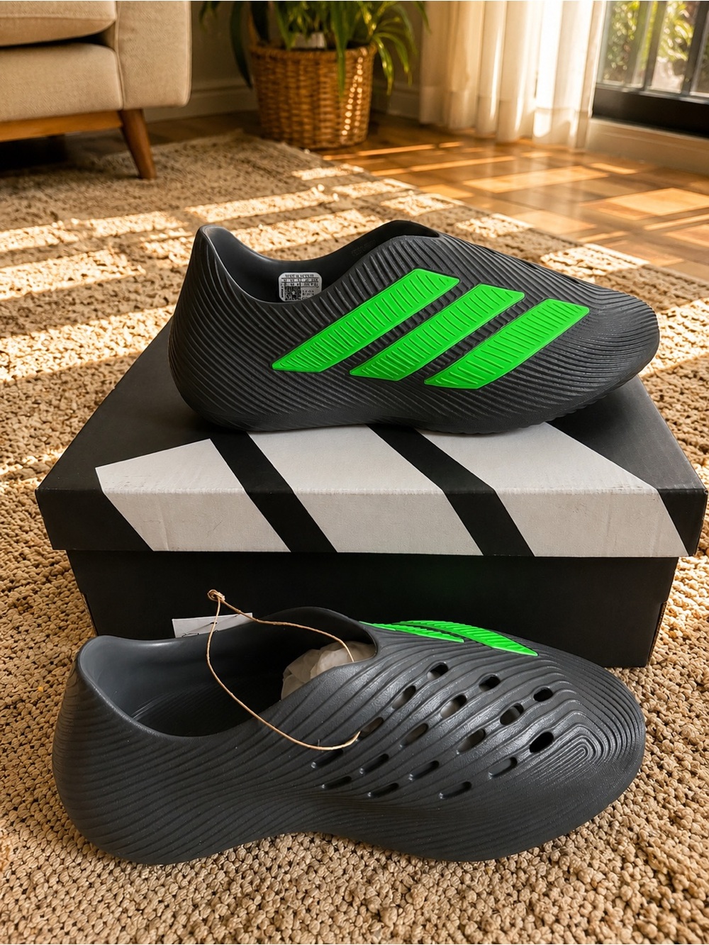 adidas Purechill Junior Sandal Gray